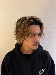 💈2回目限定💈カット+パーマ+2STEPトリートメント(メンズパーマ/スパイラルパーマ/ツイスパ/イージーパーマ)