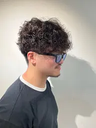 メンズパーマカット