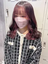 〚 おすすめ✨ 〛似合わせカット+韓国風カラー + 髪質改善トリートメント