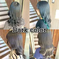 【前髪カット付き】🌟艶カラー×つるりんちょトリートメント🌟 髪質改善トリートメント/オージュア/酸熱トリートメント