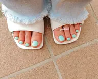 オフなし フットネイル ワンカラーフラットパーツ2個まで♡