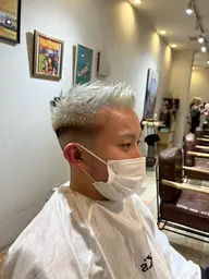 【メンズ限定💇♂️】カット&ダブルカラー&RefaファインバブルVEENA