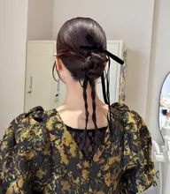 【特別な日に、いつもより少し素敵に】お呼ばれヘアセット
