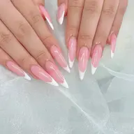 【チップ長さ出し】フランチ/ミラー/ マグネット❤️オフなし✨✨