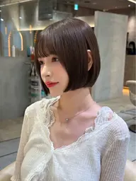 【🎀ボブカット🎀】似合わせカット+超音波アイロン1stepトリートメント+ブロー付き🍒