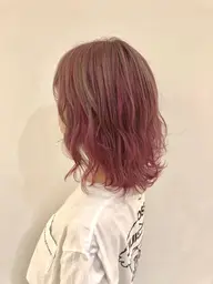⚡️❤️‍🔥インナーカラー❤️‍🔥（ブリーチ＋カラー）❤️‍🔥⚡️