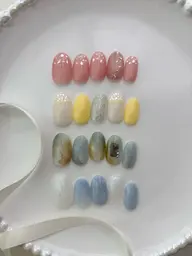 【ご新規様オフ無料】ハンド🤲お値打ち❣️季節の定額コース (ちょこっとアート)カラー変更okです!