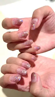 ラメグラデーション