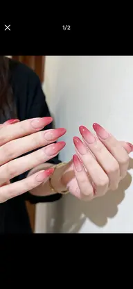 【hand】長さ出しグラデーション +ジェルオフ+550