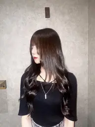 ワンカラーでできる艶カラー🌙🧸