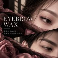 間引きカット込み【アイブロウWax】¥5,200→¥4,700