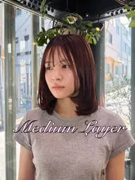 【㊗️デビュー記念】似合わせレイヤーカット＋艶カラー＋3stepケアTR¥5000