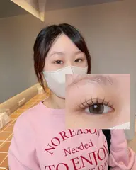 🎀高持続マツエク100本/フラットラッシュorダブルフラット/アイシャンプー&コーティング込み🎀