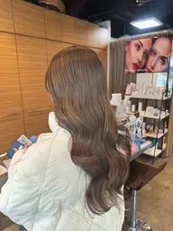 【🌿頭皮、髪に優しいオーガニック🌿】オーガニックカラー+艶トリートメント