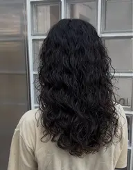 夏限定‼️カット+外国人風カーリーパーマ+3step treatment