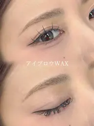 ✨6月限定✨アイブロウデザイン WAX+メイク仕上げ 眉脱毛