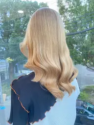 リピーター限定メニュー✨カット＋ブリーチ＋全体カラー🇰🇷