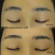 💗平日限定💗コーティング仕上げ付 ⭐︎Wax込⭐︎ハリウッドブロウリフト