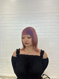 💟デザインカラーはこちら💟【全体ブリーチ➕全体カラー➕デザイン】トリートメント込み🌟