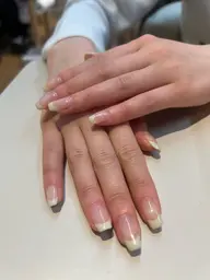 【オフ有り】フレンチネイル🩵