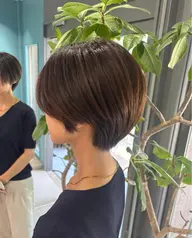 🌟【minimo限定】🌟ショートカット+オージュア3step トリートメント☆*:.。.