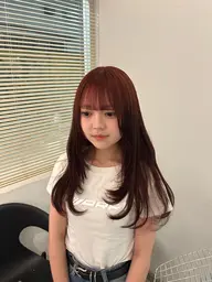 透明感🩰ブリーチ無しダブルカラー🥣