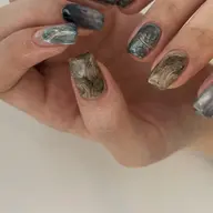 当日予約限定🙏art course(オフなし)🫶🏻人気No.1✨ニュアンスアートやり放題🖤パラジェル使用