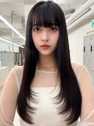 🌟🖤就活生にオススメ🖤🌟暗染めカラー【ロング料金あり】