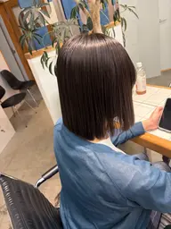 1日で叶う美髪️✨️髪質改善×ダメージレス🤍中性ストレート+ワンカラー️🫧✨️