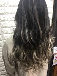 12月限定1日3名まで☆ヘアカラー & 最高級シールエクステ80枚