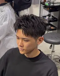 【初回限定】💈メンズカット＋ピンパーマ＋ロイヤルトリートメント💈 スパイキーショート