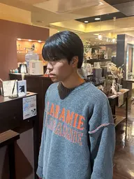 メンズカット(3cm以上)➕眉カット(希望者のみ)