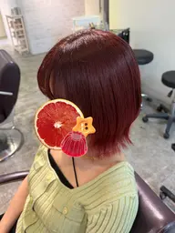 ワンカラー&プレカット✂️