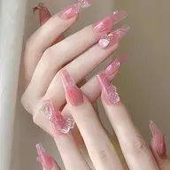 【定番人気💗】10本長さ出し＋4本アート＆パーツつけ放題