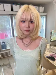 【U24】ボブカットモデル💕シャンプー➕2stトリートメント➕スタイリング込