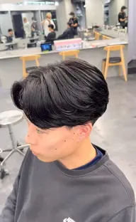 当店スタイリストカット+曲がる縮毛矯正