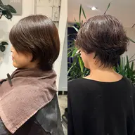 【土曜日募集中✨️】ボリュームを出したい方に💕ゆるふわショートパーマ🌿カット無料+2stepトリートメント
