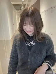 【ミディアム】カット+フルカラー+トリートメント