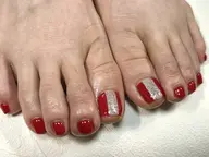 練習モデル様♪オフ込み♪【FOOT】サンプルから選べる定額★親指アート 5,700