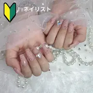 【HANDオフ無し】90分パーツ付け放題(ワンカラーorラメグラデーション)