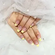 🔰口コミ記入必須【Jr.】HAND⭐️オフなし⭐️フレンチネイル(クリアベース)