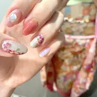 【成人式おめでとうキャンペーン】(シンプルコースorデザインコース)ジェルネイルor剥がせるジェルorオーダーチップ