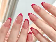 チップ長さ出し10本 フレンチネイル 10980➡️6980