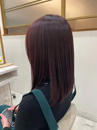 【✨営業中メニュー】ブリーチなしワンカラー(白髪染め可)&クイックトリートメント🌈