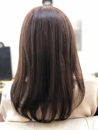 【ご新規様】カット+カラー+前髪縮毛矯正+シングルトリートメント