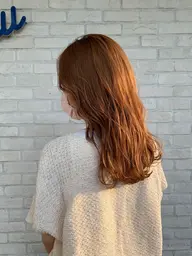 カット＋ダブルカラー（ブリーチして色を入れる）＋oggiottoトリートメントライトコース