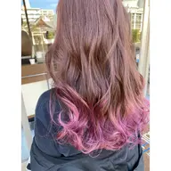 ✨グラデーションカラークーポン✨グラデーション+onカラー+プレミークトリートメント ¥14000