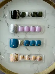 《定額①》👣シンプルフットネイル【オフなし】