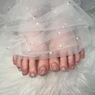 デザインフットネイル👣✨(オフなし)