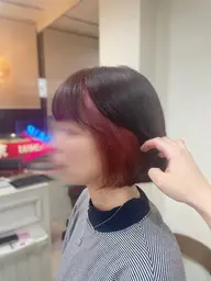 カット+インナーカラー/フェイスフレーミング🫧
